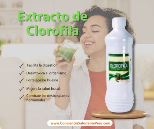 Clorofila Extracto 600mL - Imagen 3