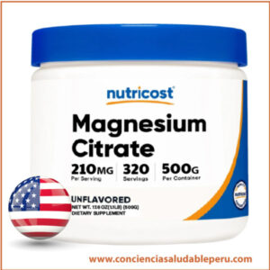 Aceite de Magnesio Original 300mL - Conciencia Saludable Perú