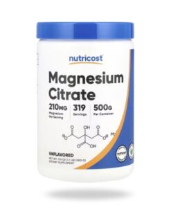 Citrato de Magnesio 500grs.