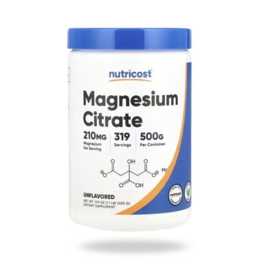Citrato de Magnesio 500grs.