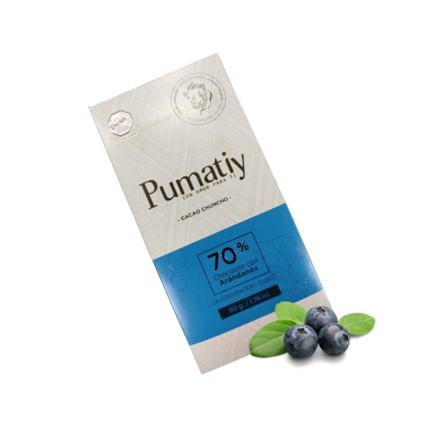 Chocolate con Arándanos al 70%