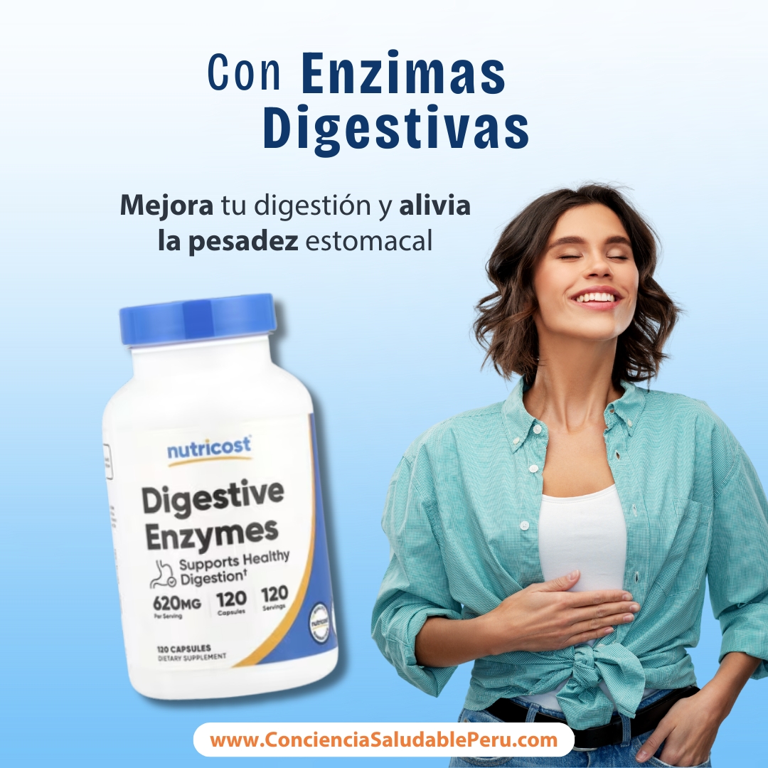 Enzimas Digestivas - Nutricost - Imagen 3