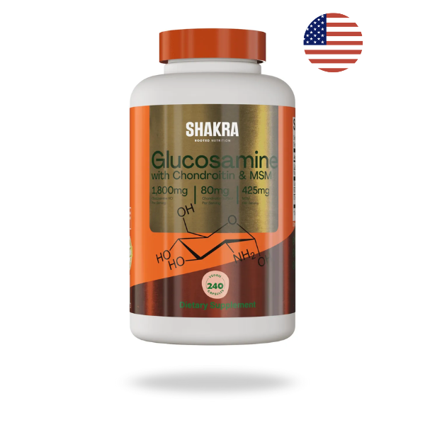 Glucosamina, Condroitina y MSM -1,800mg