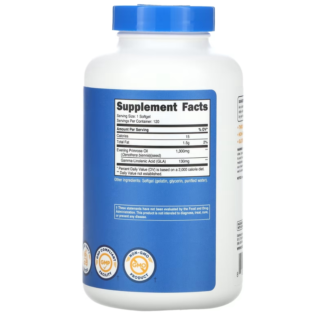 Aceite de Onagra - GLA 1,300mg - Imagen 2