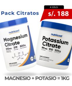 Citrato de Magnesio+Potasio