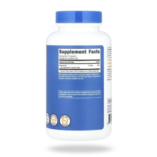 Glicinato de Magnesio 210mg - Imagen 2