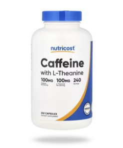 Cafeína 100mg con L-Teanina 100mg