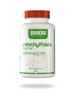 Metilfolato 1,000mcg 120 caps